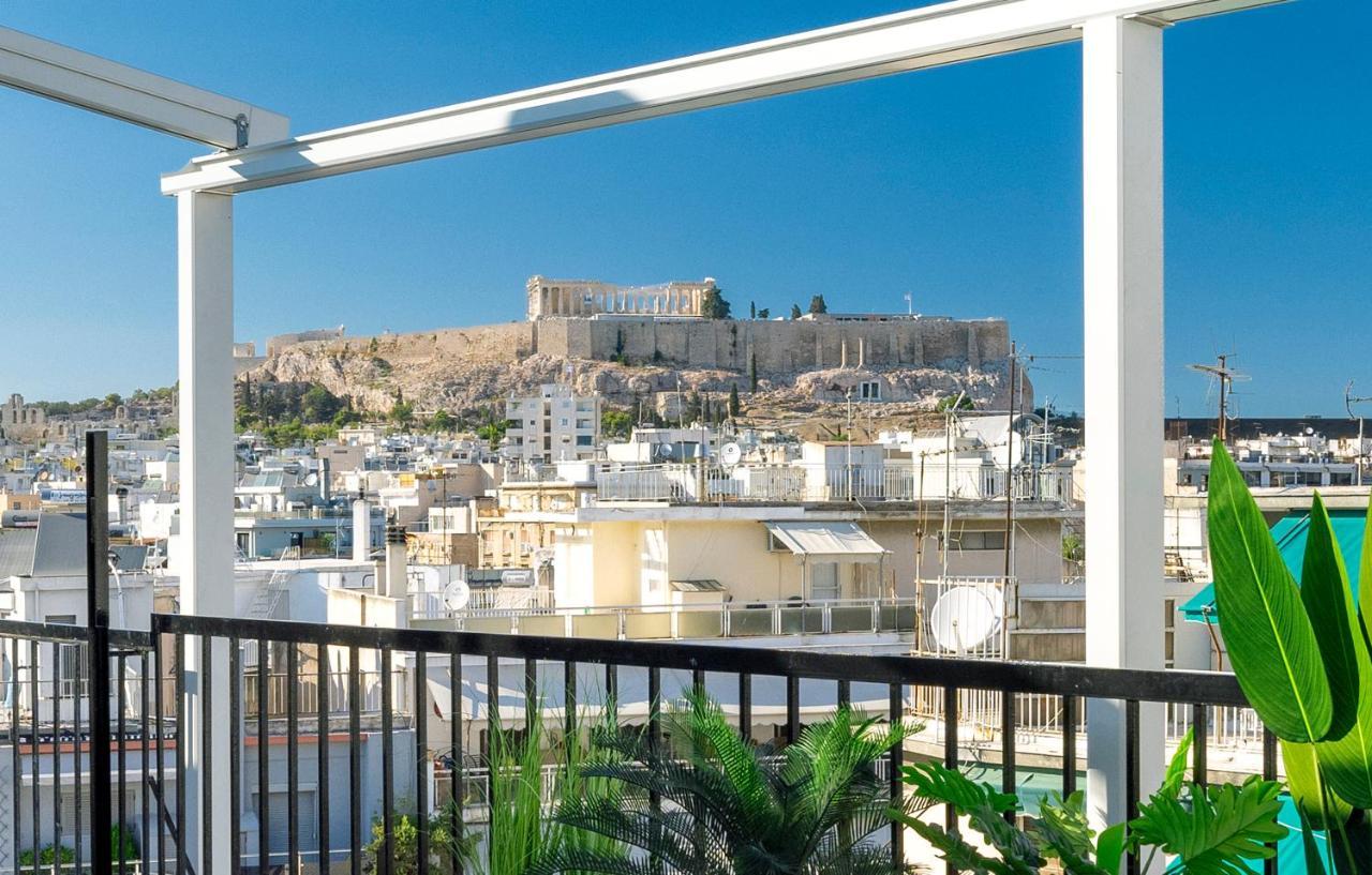 Apartmán Acropolis Views Studio Atény Exteriér fotografie