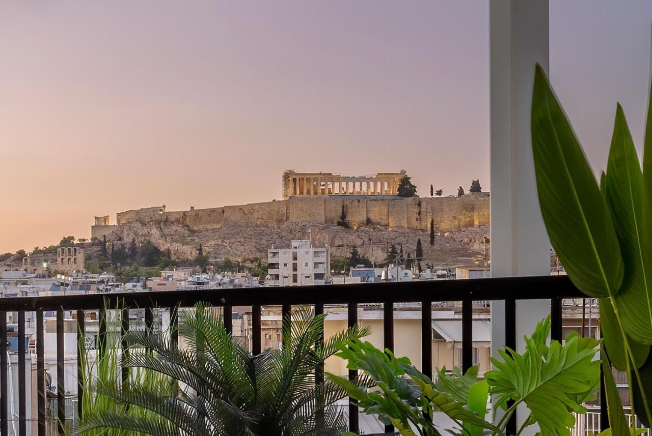 Apartmán Acropolis Views Studio Atény Exteriér fotografie