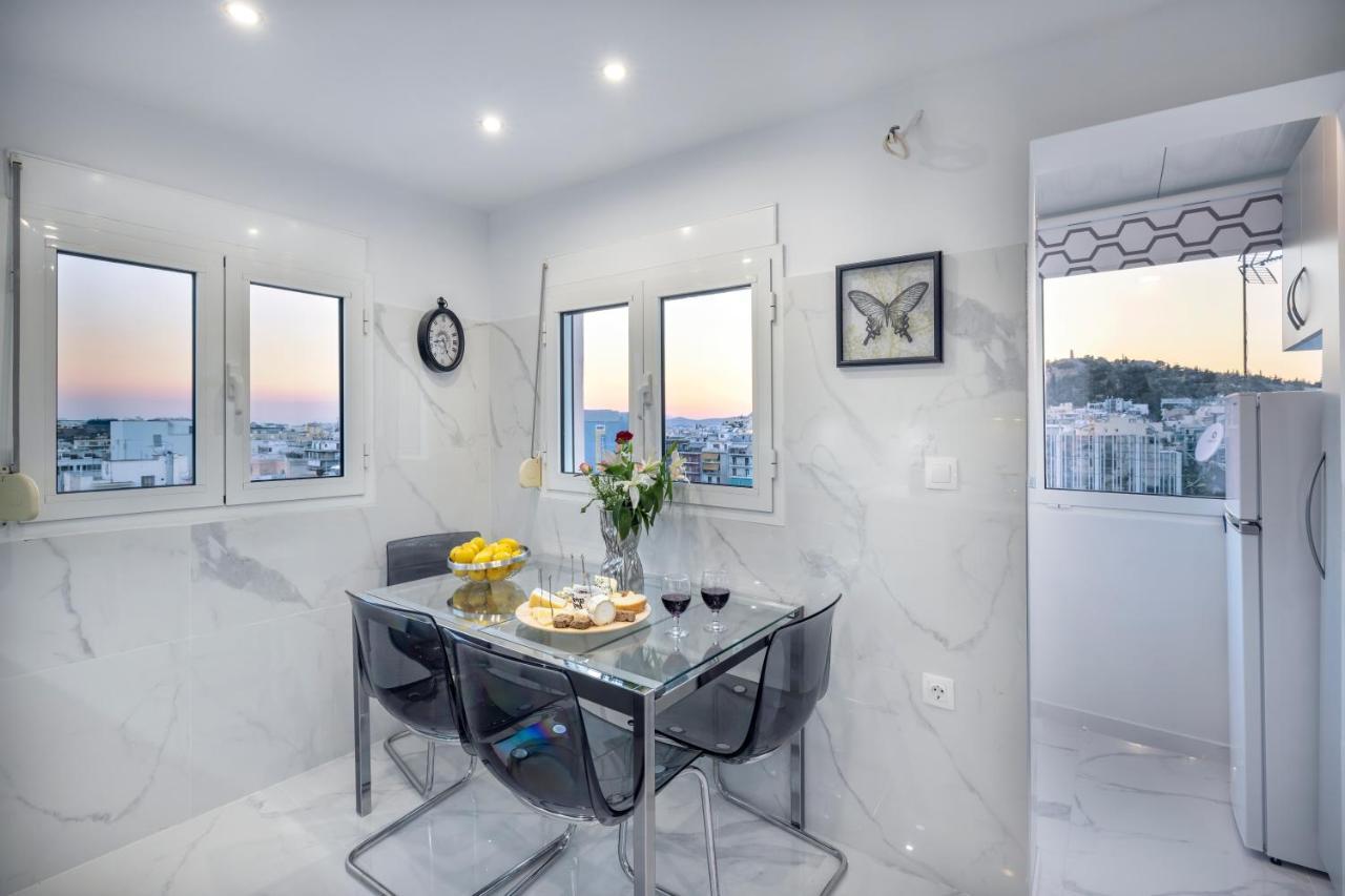 Apartmán Acropolis Views Studio Atény Exteriér fotografie