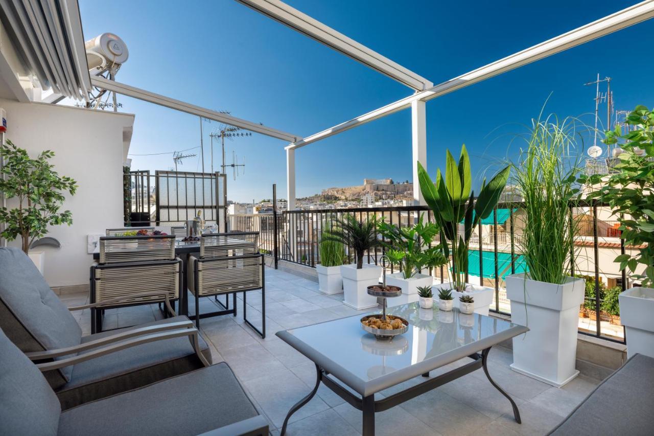 Apartmán Acropolis Views Studio Atény Exteriér fotografie