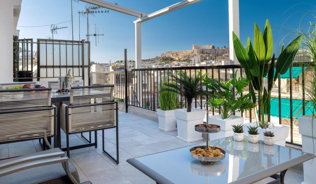 Apartmán Acropolis Views Studio Atény Exteriér fotografie